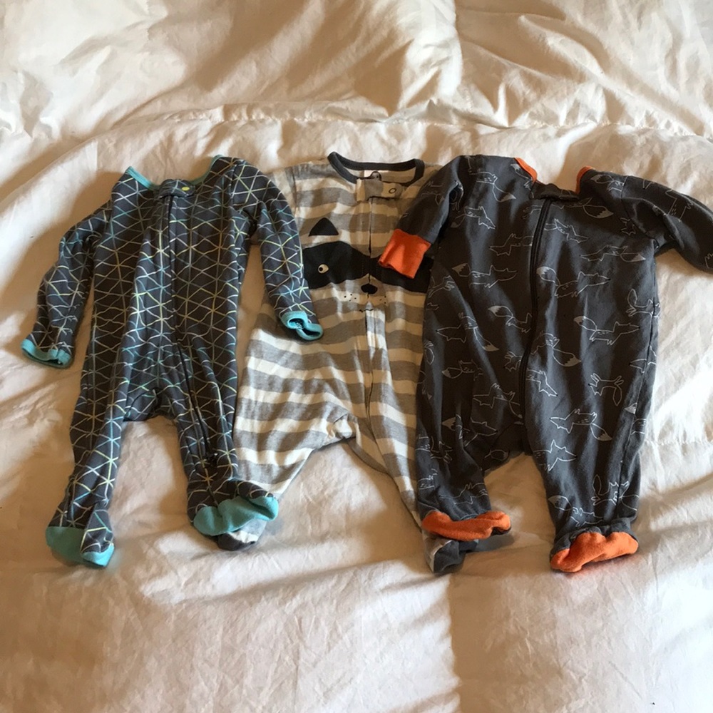 Newborn footie pajamas